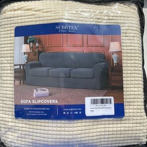Subrtex Ivory Couch Slipcover